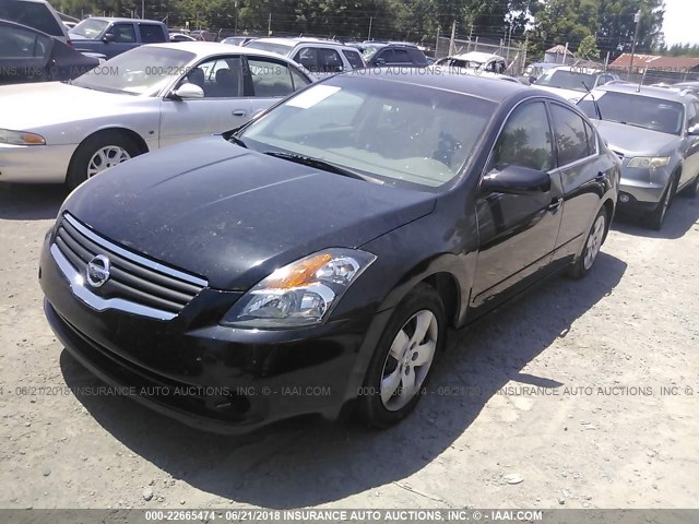 1N4AL21E77C122161 - 2007 NISSAN ALTIMA 2.5/2.5S BLACK photo 2