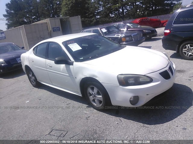 2G2WP552X61236458 - 2006 PONTIAC GRAND PRIX WHITE photo 1