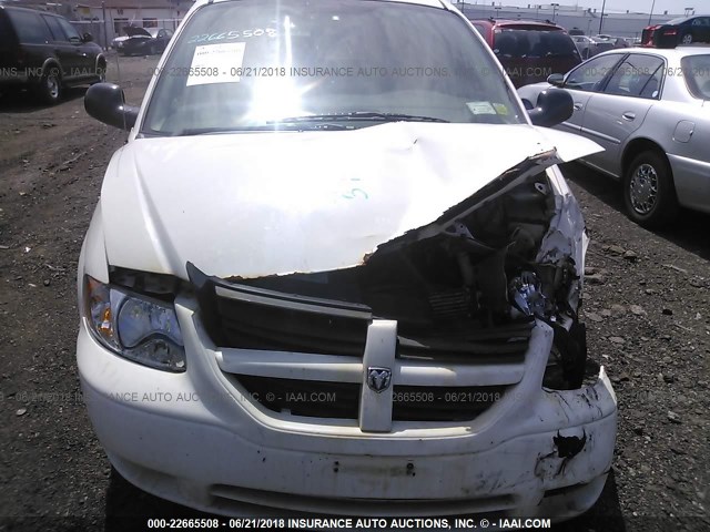 1D4GP24R77B177998 - 2007 DODGE GRAND CARAVAN SE WHITE photo 10