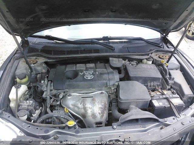 4T1BF3EK9AU015606 - 2010 TOYOTA CAMRY SE/LE/XLE 灰色 照片 10