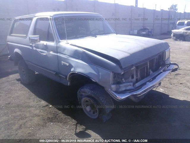 1FMEU15N7KLA99823 - 1989 FORD BRONCO U100 SILVER photo 1