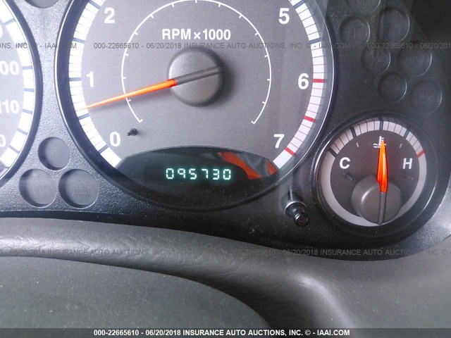 1J8GL38KX5W663537 - 2005 JEEP LIBERTY RENEGADE BLUE photo 7