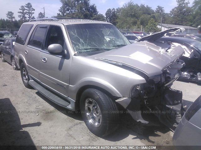 5LMFU28A8YLJ32949 - 2000 LINCOLN NAVIGATOR TAN photo 1