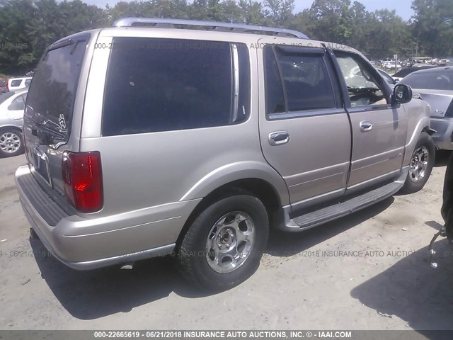 5LMFU28A8YLJ32949 - 2000 LINCOLN NAVIGATOR TAN photo 4