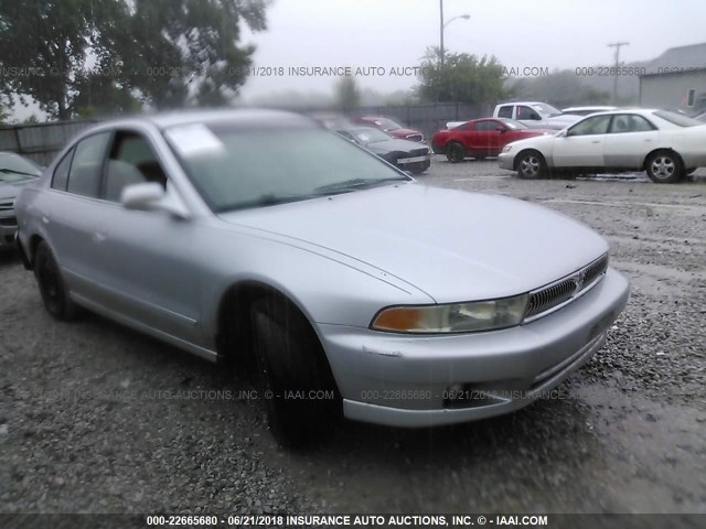 4A3AA46G61E178235 - 2001 MITSUBISHI GALANT ES SILVER photo 1