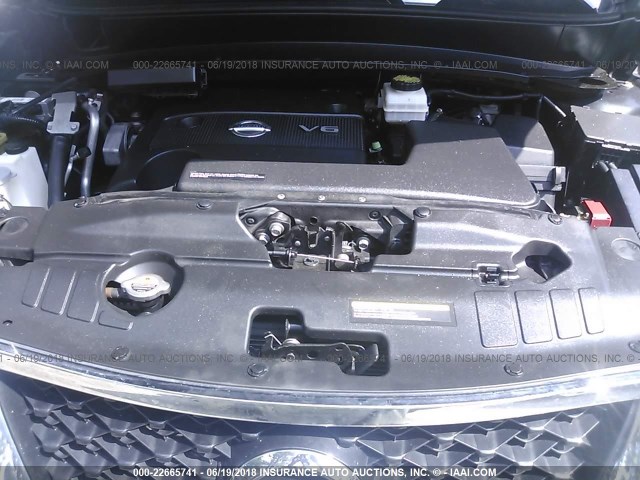 5N1AR2MNXDC626957 - 2013 NISSAN PATHFINDER S/SV/SL/PLATINUM 蓝色 照片 10