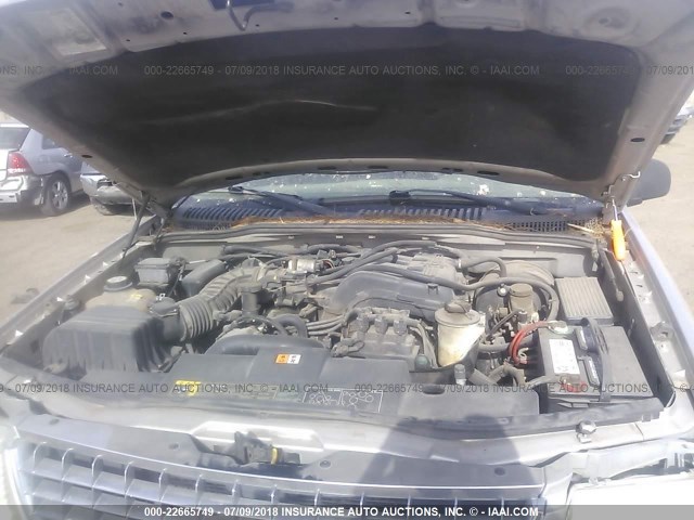 1FMZU73K33ZA43440 - 2003 FORD EXPLORER XLT/XLT SPORT/NBX 银色 照片 10