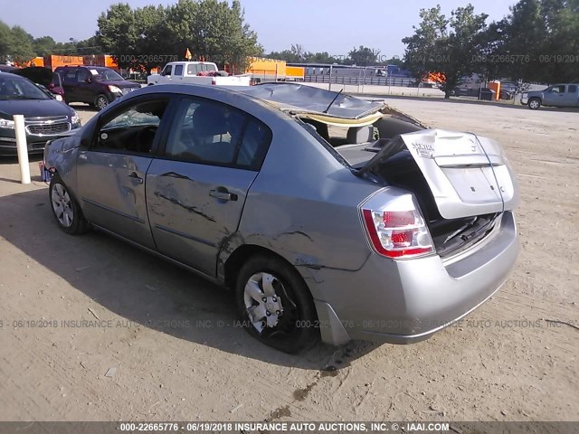 3N1AB61E29L657753 - 2009 NISSAN SENTRA 2.0/2.0S/2.0SL GRAY photo 3