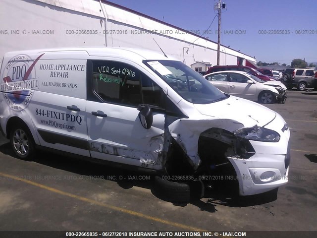 NM0LS7F78F1186021 - 2015 FORD TRANSIT CONNECT XLT WHITE photo 6