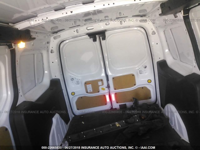 NM0LS7F78F1186021 - 2015 FORD TRANSIT CONNECT XLT WHITE photo 8