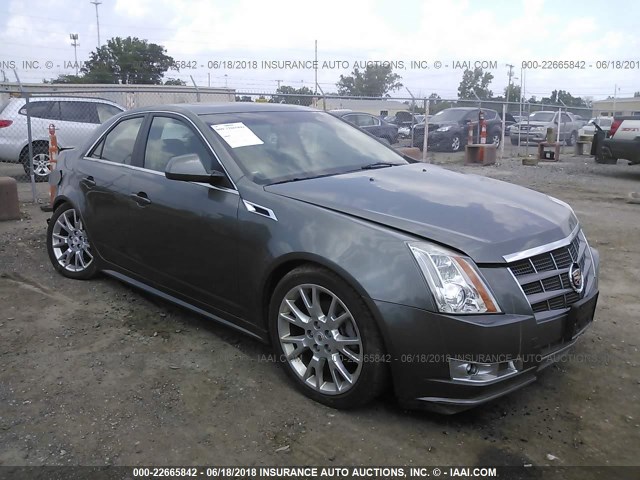 1G6DL5ED8B0145617 - 2011 CADILLAC CTS PERFORMANCE COLLECTION GRAY photo 1