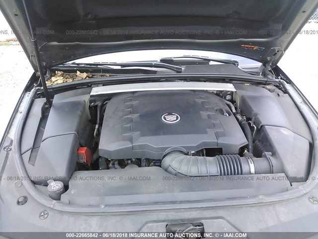 1G6DL5ED8B0145617 - 2011 CADILLAC CTS PERFORMANCE COLLECTION Серый фото 10