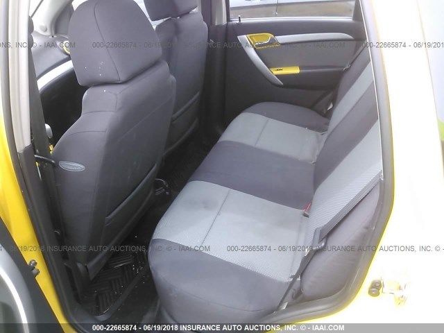 KL1TD6DE9AB064125 - 2010 CHEVROLET AVEO LS/LT 黄色 照片 8
