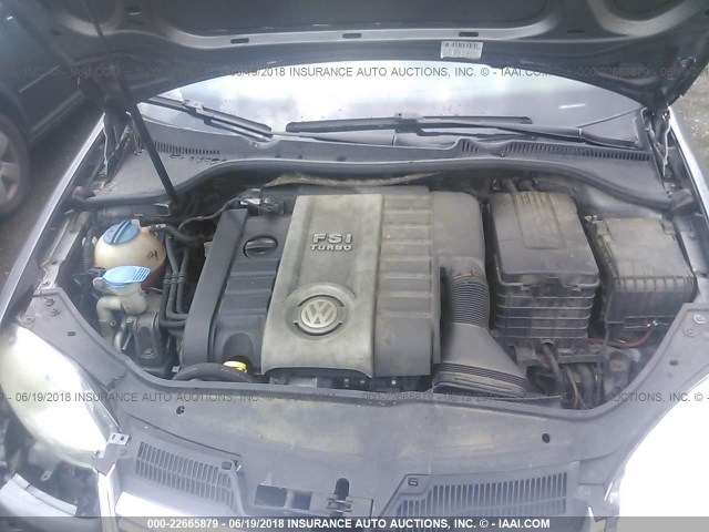 3VWRJ71K98M181716 - 2008 VOLKSWAGEN JETTA WOLFSBURG 灰色 照片 10