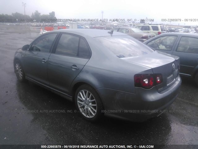 3VWRJ71K98M181716 - 2008 VOLKSWAGEN JETTA WOLFSBURG 灰色 照片 3