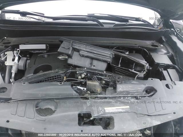 5N1AR2MM8GC601499 - 2016 NISSAN PATHFINDER S/SV/SL/PLATINUM 黑色 照片 10