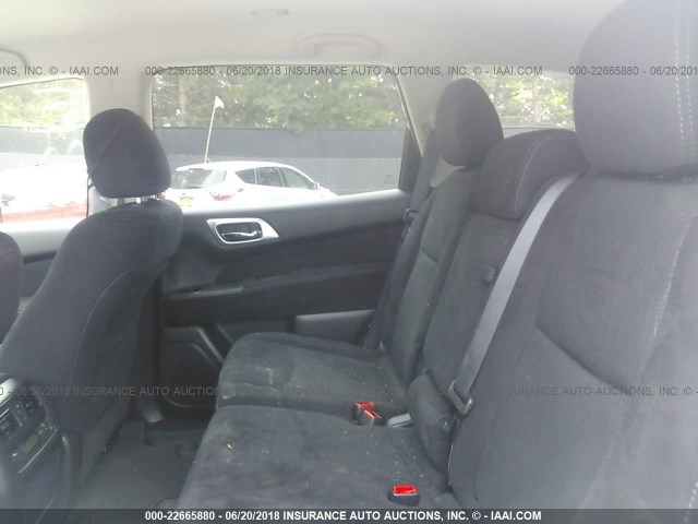 5N1AR2MM8GC601499 - 2016 NISSAN PATHFINDER S/SV/SL/PLATINUM 黑色 照片 8