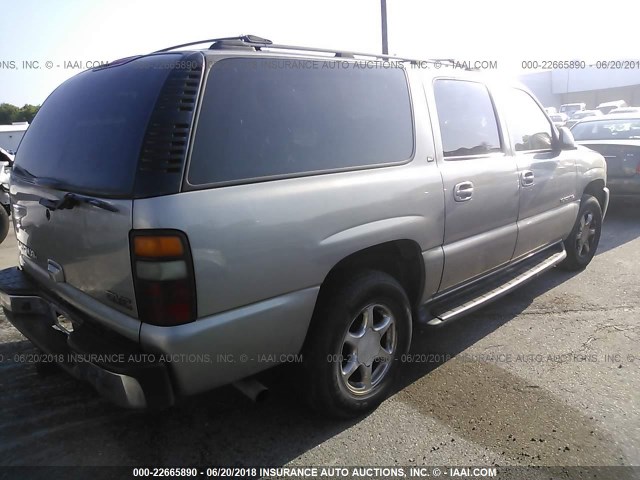 1GKEC16Z12J322530 - 2002 GMC YUKON XL C1500 SILVER photo 4