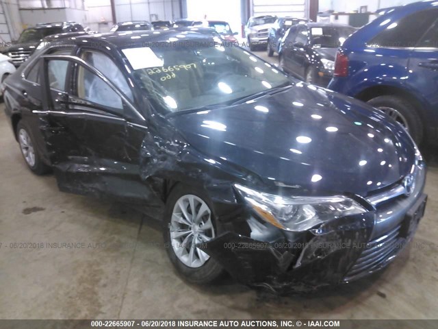 4T4BF1FK8FR448947 - 2015 TOYOTA CAMRY LE/XLE/SE/XSE BLACK photo 1