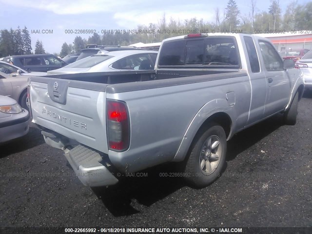 1N6DD26T13C415234 - 2003 NISSAN FRONTIER KING CAB XE GRAY photo 4