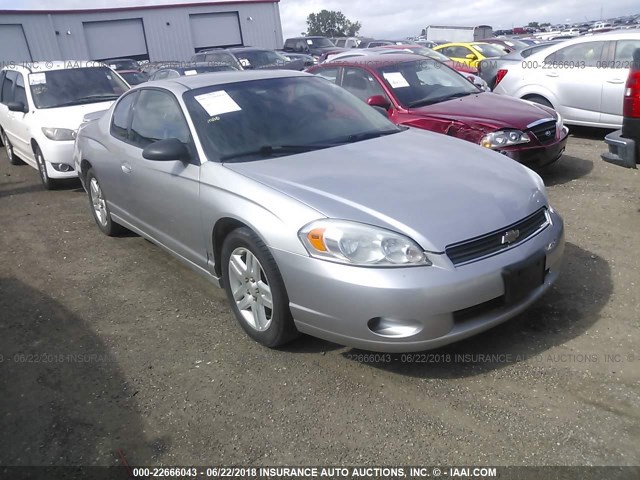 2G1WK15N479180669 - 2007 CHEVROLET MONTE CARLO LT SILVER photo 1