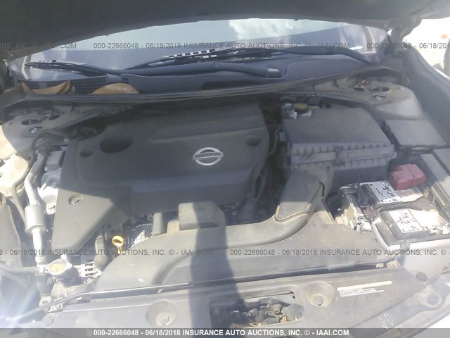 1N4AL3AP5EC145863 - 2014 NISSAN ALTIMA 2.5/S/SV/SL GOLD photo 10