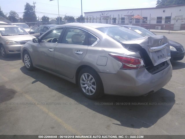 1N4AL3AP5EC145863 - 2014 NISSAN ALTIMA 2.5/S/SV/SL GOLD photo 3