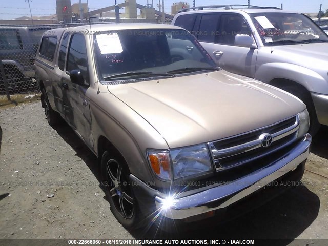 4TAVN52N9WZ147690 - 1998 TOYOTA TACOMA XTRACAB GOLD photo 1