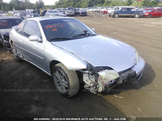 1G1JH12T127197614 - 2002 CHEVROLET CAVALIER Z24 SILVER photo 1