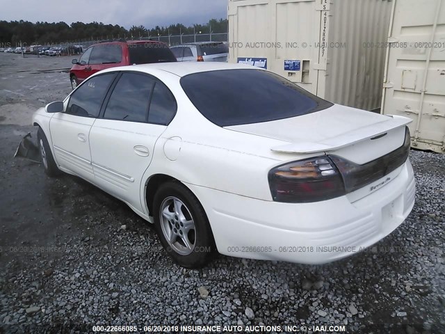 1G2HX54K824129076 - 2002 PONTIAC BONNEVILLE SE WHITE photo 3