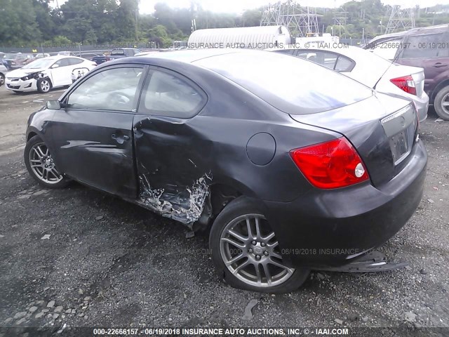 JTKDE167460067067 - 2006 TOYOTA SCION TC 黑色 照片 3