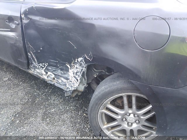 JTKDE167460067067 - 2006 TOYOTA SCION TC 黑色 照片 6