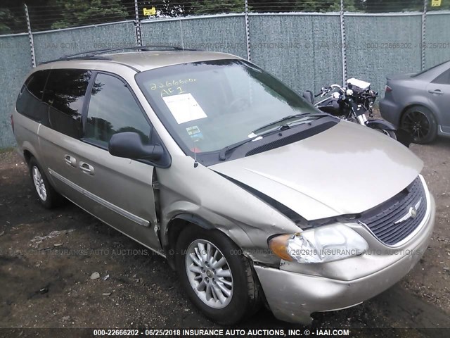 2C4GP74L64R554887 - 2004 CHRYSLER TOWN & COUNTRY EX GOLD photo 1