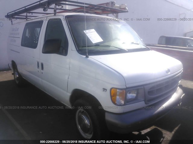 1FTPE24L5XHA77717 - 1999 FORD ECONOLINE E250 VAN WHITE photo 1