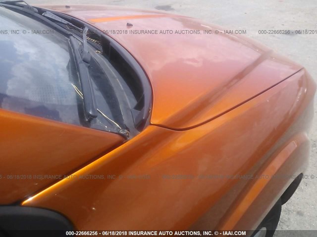 3D4PG4FB3BT567337 - 2011 DODGE JOURNEY EXPRESS ORANGE photo 6