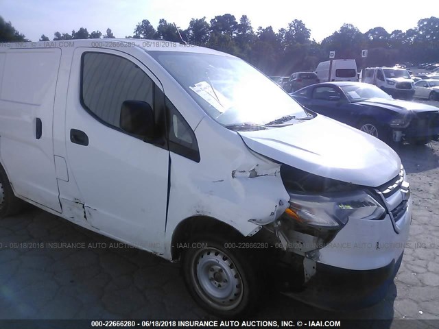 3N63M0YN6FK706003 - 2015 CHEVROLET CITY EXPRESS LS WHITE photo 6
