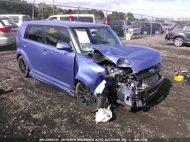 JTLZE4FE2A1109966 - 2010 TOYOTA SCION XB იასამნისფერი ფოტო 1
