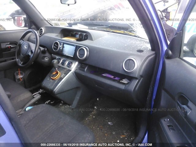 JTLZE4FE2A1109966 - 2010 TOYOTA SCION XB იასამნისფერი ფოტო 5