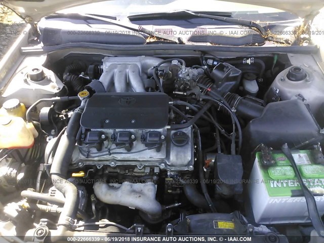 4T1BF22K8VU912260 - 1997 TOYOTA CAMRY CE/LE/XLE Champagne photo 10