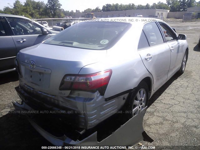 JTNBE46K273087365 - 2007 TOYOTA CAMRY NEW GENERAT CE/LE/XLE/SE SILVER photo 4