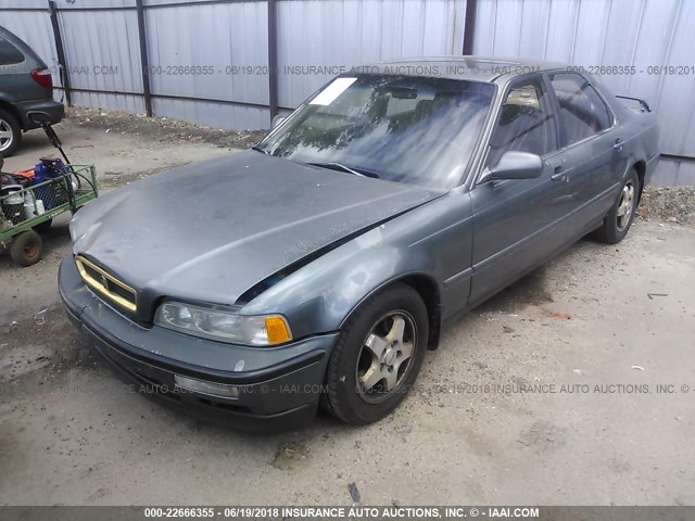 JH4KA7667PC021350 - 1993 ACURA LEGEND L Pewter photo 2