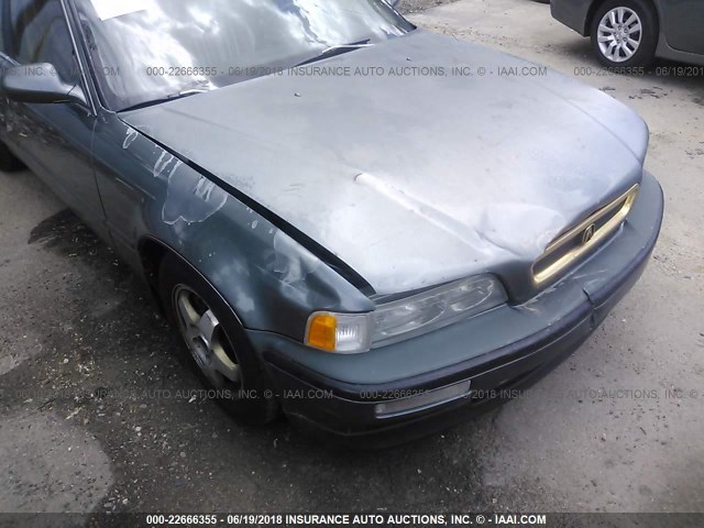 JH4KA7667PC021350 - 1993 ACURA LEGEND L Pewter photo 6