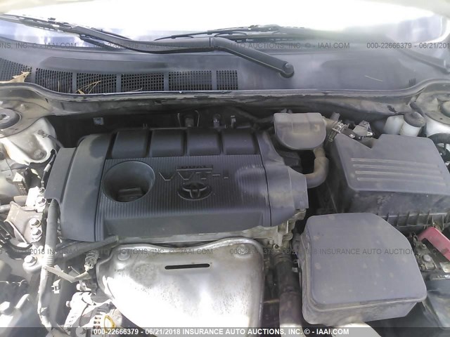 4T1BF3EK4BU724154 - 2011 TOYOTA CAMRY SE/LE/XLE WHITE photo 10