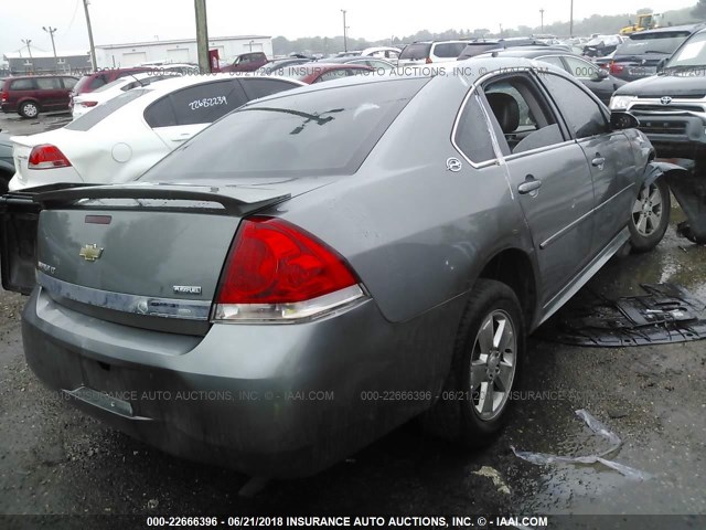 2G1WT57K891124193 - 2009 CHEVROLET IMPALA 1LT GRAY photo 4