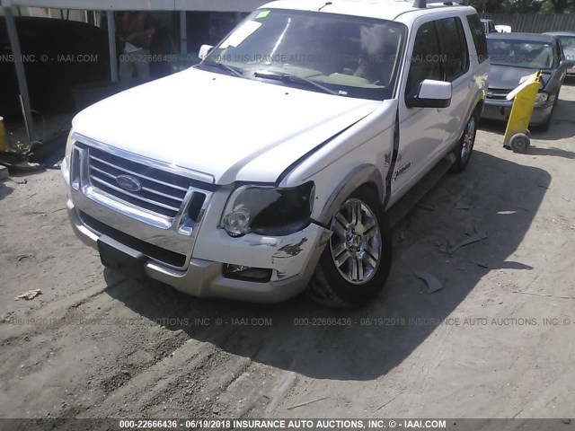 1FMEU64EX6UA39954 - 2006 FORD EXPLORER EDDIE BAUER WHITE photo 6