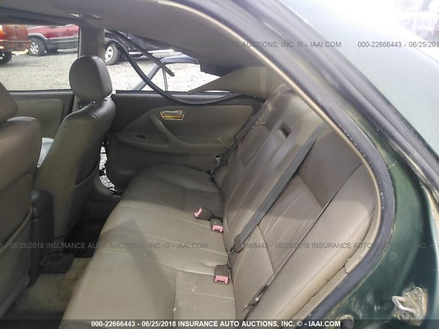JT2BF28K6X0163330 - 1999 TOYOTA CAMRY LE/XLE GREEN photo 8