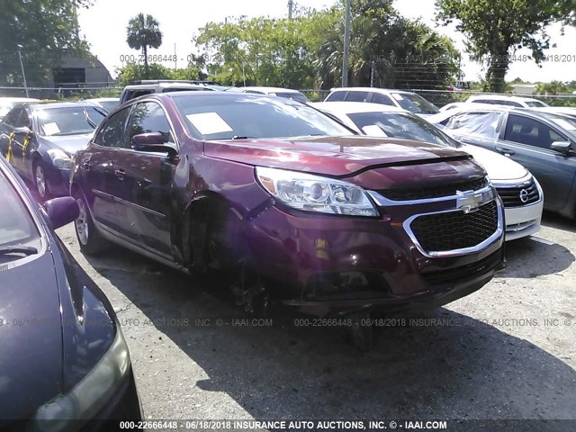 1G11C5SL5FF295935 - 2015 CHEVROLET MALIBU 1LT 勃艮第红 照片 1