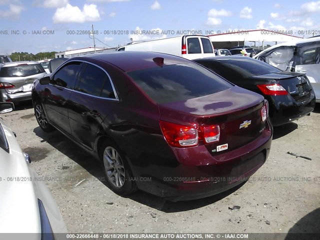 1G11C5SL5FF295935 - 2015 CHEVROLET MALIBU 1LT 勃艮第红 照片 3