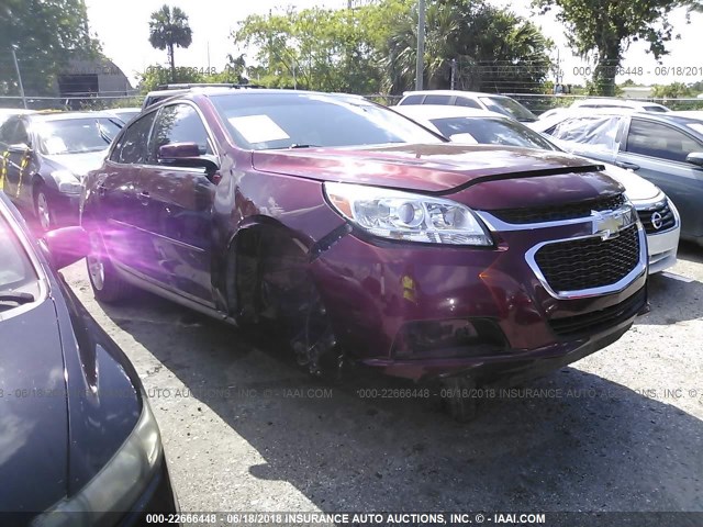 1G11C5SL5FF295935 - 2015 CHEVROLET MALIBU 1LT 勃艮第红 照片 6