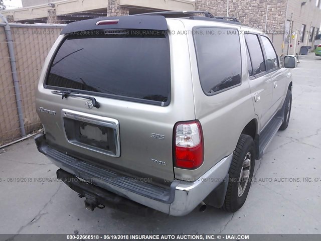 JT3GN86R920227442 - 2002 TOYOTA 4RUNNER SR5 Dark Brown photo 4